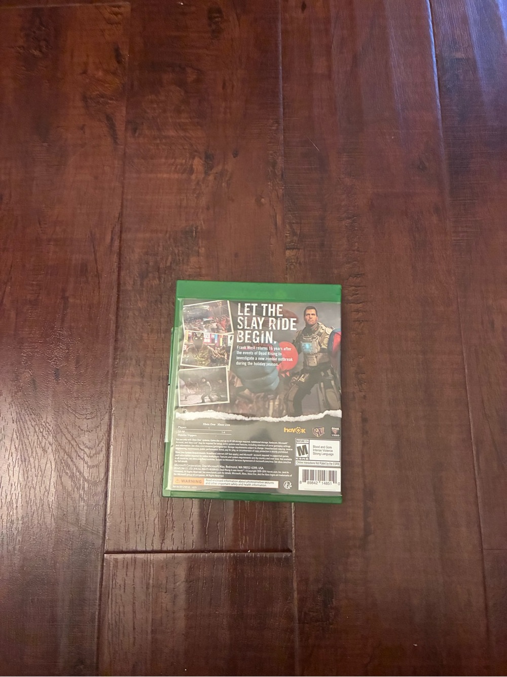 Dead Rising 4 Xbox One Game w/ Original Case & Disc Capcom - Picture 2 of 4